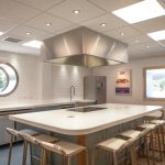 Falfish demonstration kitchen, Redruth, Cornwall