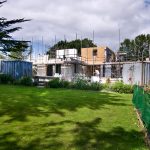 Landsvue house under construction, Penzance, Cornwall