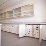 Truro College laboratory cabinets