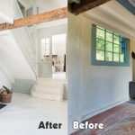 Alsia Mill - Vestibule Before and After